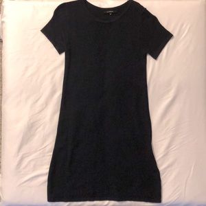 Olivaceous Ribbed Dress Navy M